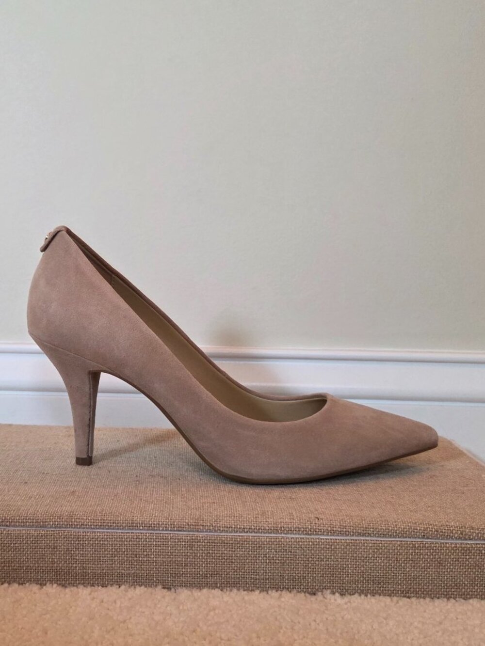 Michael Kors Tan Suede Pumps